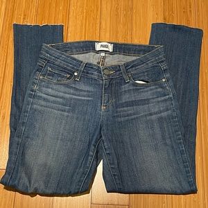 Paige Jeans, Sz 25, Fitted, Low Waist